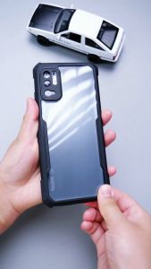 New Case Samsung A15 Casing Transparan Shockproof Slim dengan Perlindungan Kamera Bingkai Bumper