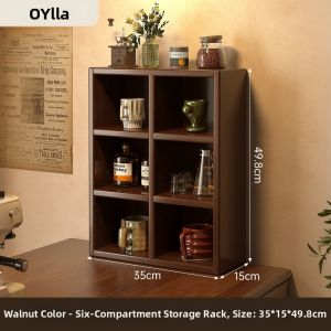 OYIla | Solid Wood Desktop Multi-level Cup Storage Rack