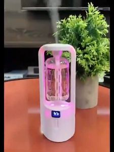 【จัดส่งฟรี+COD】เครื่องพ่นอโรม่า เครื่องพ่นไอนำ้ เครื่องฟอกอากาศ ปรับได้ 5 เกียร์ ไฟ LED สีสันสดใส เพิ่มความชื้น หอมสดชื่น ยังเหมาะเป็นของขวัญอีกด้วย