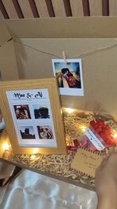 PHOTOBOX 3PICS BLACK ANNIVERSARY GIFT / MONTHSARY GIFT / BIRTHDAY GIFT