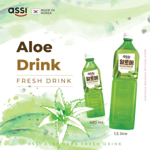 Assi Aloe Vera Fresh Juice Drinks and Juices 500ml Aloevera Juice Fruit Juice Drink Aloe Vera Juice Original Juice for Kids Aloevera Assi Coby Haus