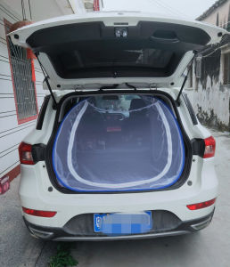 มุ้งกันยุงรถยนต์แบบพกพา No-install Truck Suv Tailgate Window ตาข่าย หน้าจอ Vehicle Bug Shield ป้องกันการขับขี่