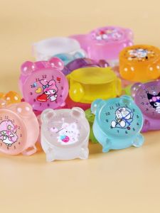 Glowing DIY 520 Festival Simulation Small Alarm Clock Cartoon Cute Handmade Figurine Tabletop Childrens Toy Small Gift