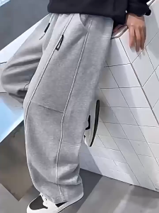 New Trend Pants for Kids Boys 7-16Yrs Loose Sports Pants Casual Pants for Kids Boy Fashion Sweater