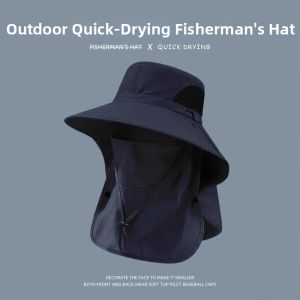 JIFANPAUL | Sun Protection Full Face and Neck Coverage Quick Dry Sun Bucket Hat