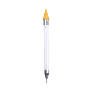 Double-Headed Nail Art Drill Pen Crystal Diamond Dotting Tool Flower Needle Glue-On Drill Remover Dual-Purpose Wax Pen