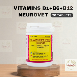 Neurovet Pet Vitamins Tablet 𝗙𝗼𝗿 𝗗𝗼𝗴𝘀 𝗔𝗻𝗱 𝗖𝗮𝘁𝘀