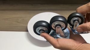 BÁNH XE CAO SU DÙNG CHO TỦ GỖ HOẶC CÁC LOẠI NỘI THẤT RỜI