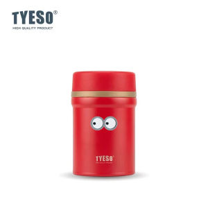 TYESO | Tyeso 600ml Eye Sticker Thermoses Stainless Steel Thermal Food Jar Vacuum Insulated Box Vacuum Flasks for Hot Cold Water Bottle
