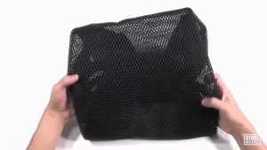 Universal Motorcycle Seat Cover Electric Bike 3D Mesh Heat-resistant Breathable Cushion Elastic Anti-Slip Protector Covers Mesh Protecting Cushion
