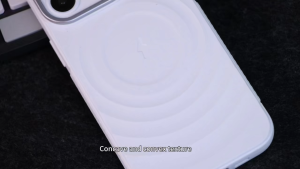 Casing Untuk iPhone 16 pro max / 15 pro max Soft case serat tekstur Carbon magsafe wireless bumper shockproof anti jamur kain beludru