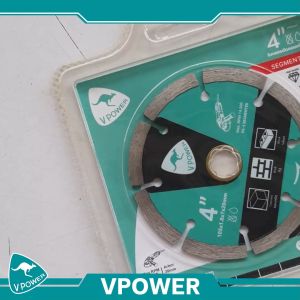 VPOWER ใบเพชร ตัดคอนกรีต หินอ่อน แกรนิตโต้ ขนาด 4นิ้ว 7นิ้ว 9นิ้ว (สินค้ามีตัวเลือก)