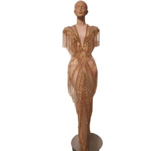 ชุดออกงานวันเกิดประดับพลอยเทียมสีเขียวเป็นประกายหรูหราสำหรับผู้หญิงเสื้อสูทแจ็คเก็ตผู้ชายคลับมินิแต่งตัวเต้นรำชุดงานพร็อมวันเกิด