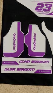 Decal CRF 150 L - Stiker Motor Crf 150 L Biru Putih Hitam Racing D-I2-1317 I2-395 I2-857 I2-905