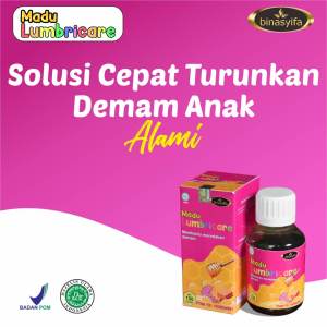 MADU LUMBRICARE Madu Penurun Obat Demam Mual dan Tifus