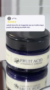 Bioessence Fruit Acid Vitamin C Cream 30g – Brightening Moisture Cream
