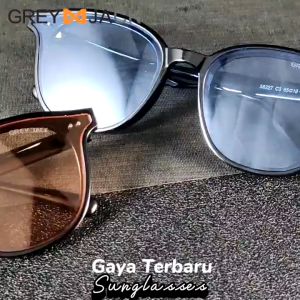 Grey Jack Kacamata Hitam Sunglasses Perlindungan Anti U400 Model Kotak Stylish Bahan TR90 Ringan Fashion Laki-laki dan Wanita UV 58227