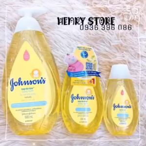 [Chính hãng] Sữa tắm gội toàn thân Johnsons Top to toe