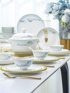 TAOYI | Aesthetic Ceramic Tableware Set for Home Use