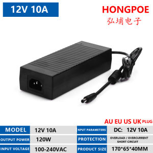 DC 12V Adapter Power Supply AC 100V-240V 1A 2A 3A 5A 6A 8A 10A 12.5A Charger Converter Adaptor For LED Strips Light CCTV Motor