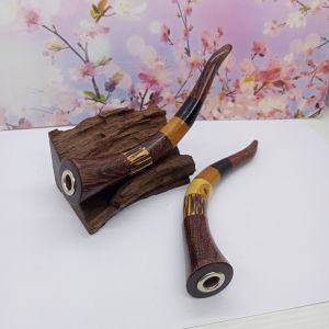 empu craft once pipa kayu galih asem model terompet A489