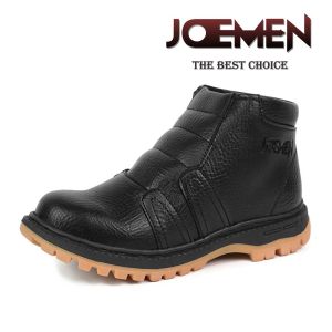 Sepatu Safety Pria J 94 Proyek Kerja 100% Brand Lokal Ujung Besi Kasual Shoes Boots