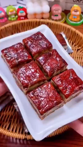 Red Apple Walnut Cake 500g | Healthy Cake for All Ages Soft & Chewy Perfect for Baon & Merienda