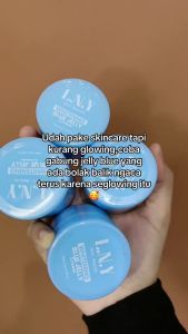 Whitening Jelly Blue Niacinamide 5% Mencerahkan wajah Lebih Cepat