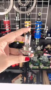 MOTOX หลอดไฟสามขา ขั้ว H4/แสงสีขาวเหลือง(สีไฟเดิม)