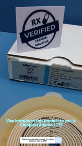 COLOPLAST CP 1779 Alterna Ostomy Baseplate 60mm 5s