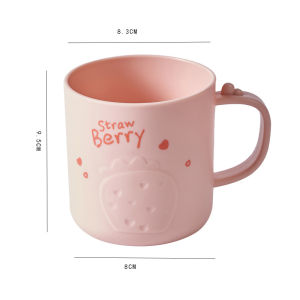 Cốc Đựng Kem Đánh Răng Dung Tích Lớn Bằng Nhựa Dày Chống Rơi Cốc Đựng Nước Súc Miệng Hoạt Hình Cho Cặp Đôi Sử Dụng Tại Nhà