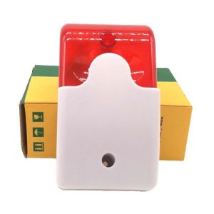 Báo Động Còi Báo Động Có Dây Với Đèn Flash Màu Đỏ Và Còi Âm Thanh 110DB DC 12V/24V AC 220V Hệ Thống Báo Động Trong Nhà An Ninh Gia Đình