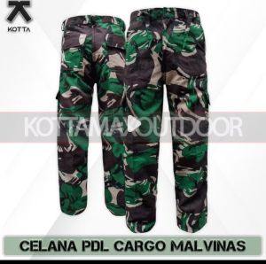 Setelan Pdl Malvinas - Setelan Loreng Malvinas -Seragam Loreng Tni