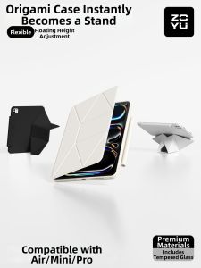 Zoyu | Protective Hard Case with Stand and Rotatable for iPad