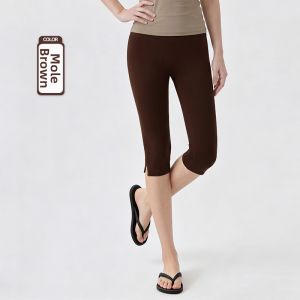 Tight Waist-Slimming Hip-Lifting Training Capri Pants
