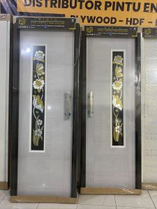 PINTU KAMAR MANDI - PVC CERMIN