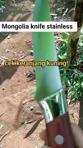 BAYAR DITEMPAT PISAU DAGING MONGOLIA Khusus Pemotong Daging Pisau Boning Baja Tahan Karat