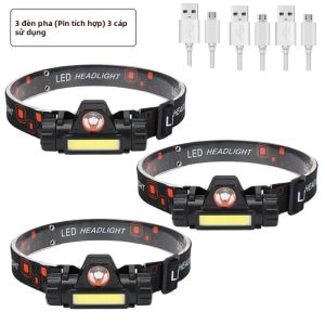 XIWANGFIRE | Đèn Pha LED Mini Cầm Tay Có Thể Sạc Lại USB XPE + COB Đèn Pha Mạnh Mẽ Chống Nước Đèn Đuôi Từ Tính Để Săn Bắn Cắm Trại Chạy Ban Đêm