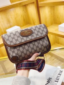 Fashionable Womens Crossbody Bag 2025 New Style Multi-Functional Wide Strap Versatile Small Waist Bag Casual Shoulder Bag