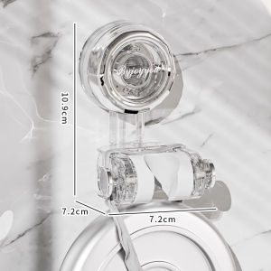 ที่วางฝักบัวในห้องน้ำที่วางฝักบัวแบบดูดไม่ต้องเจาะรูสามารถเคลื่อนย้ายได้ทุกทิศทางไม่ต้องตอกตะปูอุปกรณ์ยึดฝักบัวหัวฝักบัว