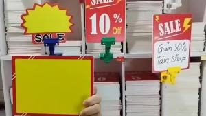 [HCM]Bảng giá tự ghi bảng khuyến mãi sale giảm giá cho các cửa hàng siêu thị-Hesede