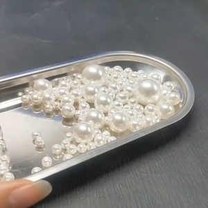 ABS Imitation Pearl Beads Round Loose Beads for Jewelry Making Bracelet Necklace Handmade