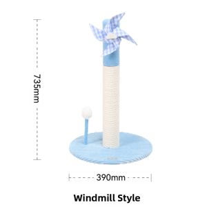 FUKUMARU | Non-shedding Vertical Scratch Post Toy