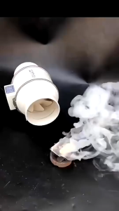 Portable Inline Duct Exhaust Fan High Speed Ventilation Extractor Motor Home Kitchen Toilet Air Vent