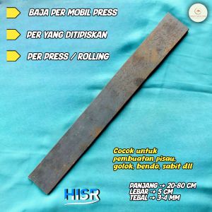 bahan bilah baja per mobil ditipiskan / per rolling