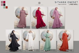 SITHARA ONE SET (FREE HIJAB N010) ✅ Nadheera Luxury