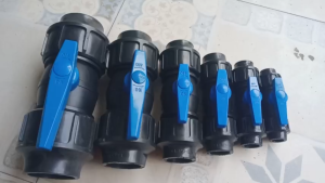 Van khóa ống HDPE- HATHACO các loại : 20-25-32- 40-50-60 chuyên dùng cho hệ thống nước sạchhệ thống tưới tiêu