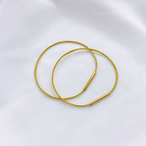 สร้อยคอสายโซ่กระดูกไหปลาร้า สร้อยข้อมือ สายโซ่จี้ โซ่โลหะผสมทองเหลือง ไม่ซีดจาง อุปกรณ์ตกแต่งเครื่องประดับแฟชั่น