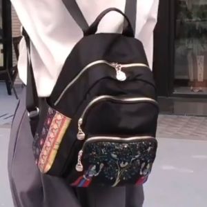 TERBARU!!! RANSEL WANITA IMPORT CHIBAO HITAM 078