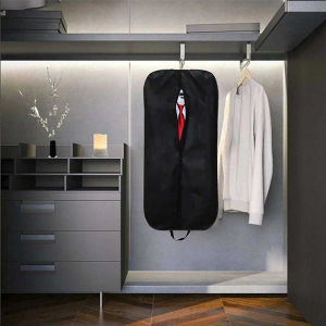 Cover Jas / Sarung Jas Pria / Suit Cover / Cover Gantungan Baju Jas / Pelindung Baju Jas Tebal Waterproof Anti Air Anti Debu